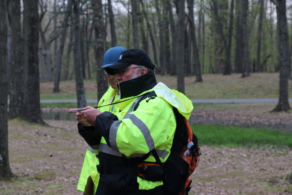 Practicing compass skills