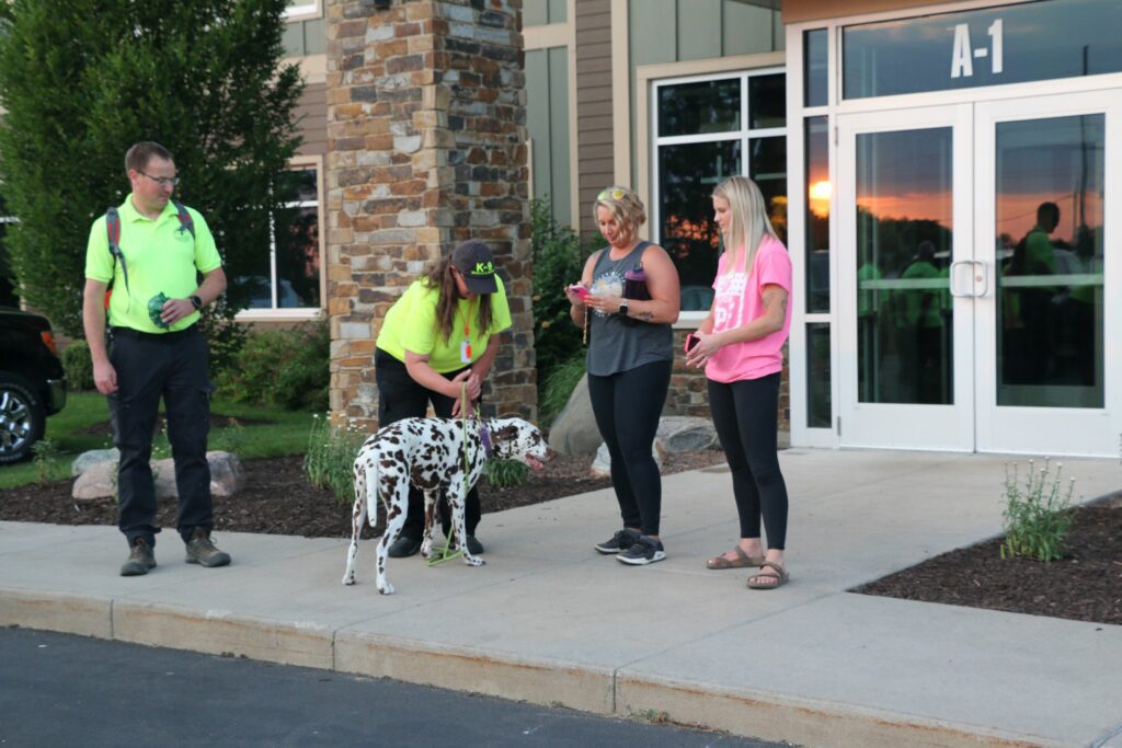 Tucker is the team's Human Remains Detection (HRD) K9.