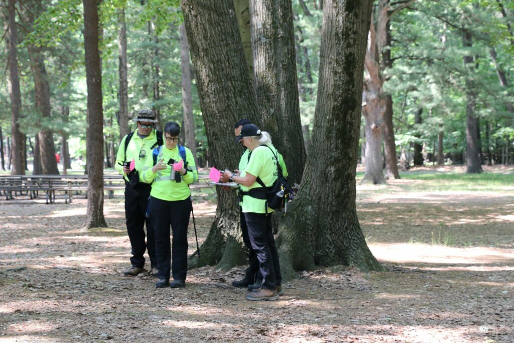 Team Alpha preparing for the next assignment.