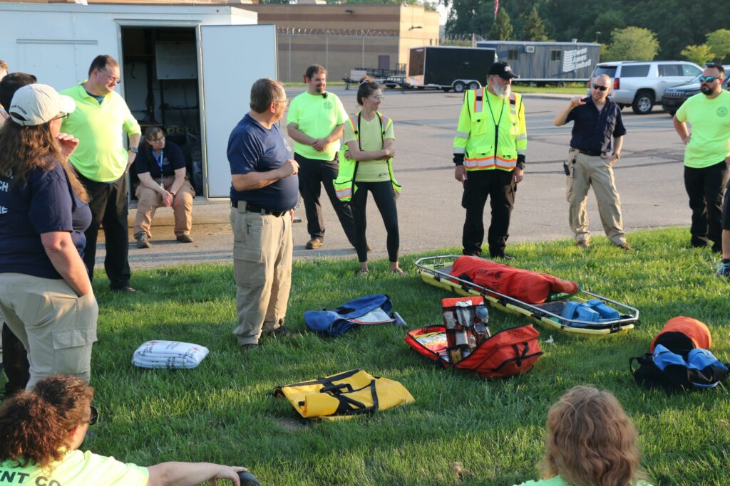 Questions and discussion help enhance the training.