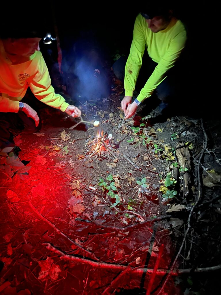 A campfire is not complete without marshmallows!